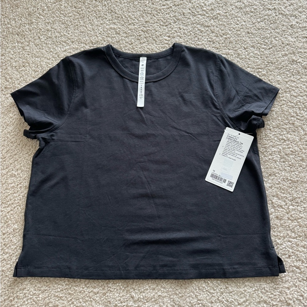 Lululemon classic fit cotton blend tshirt nwt